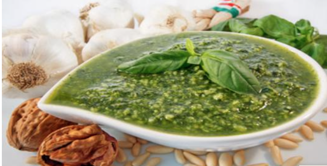 salmon sin piel al pesto